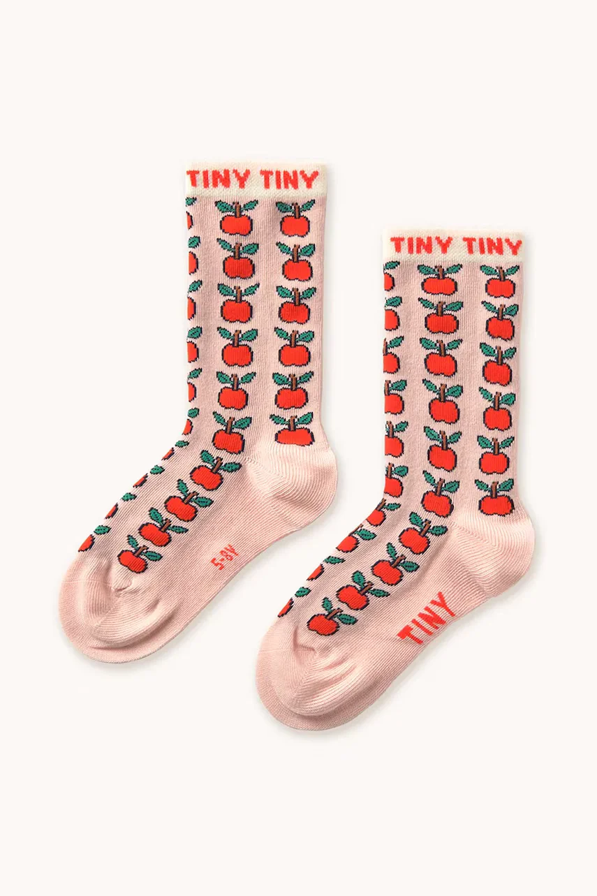 Tinycottons Детски чорапи APPLES MEDIUM SOCKS