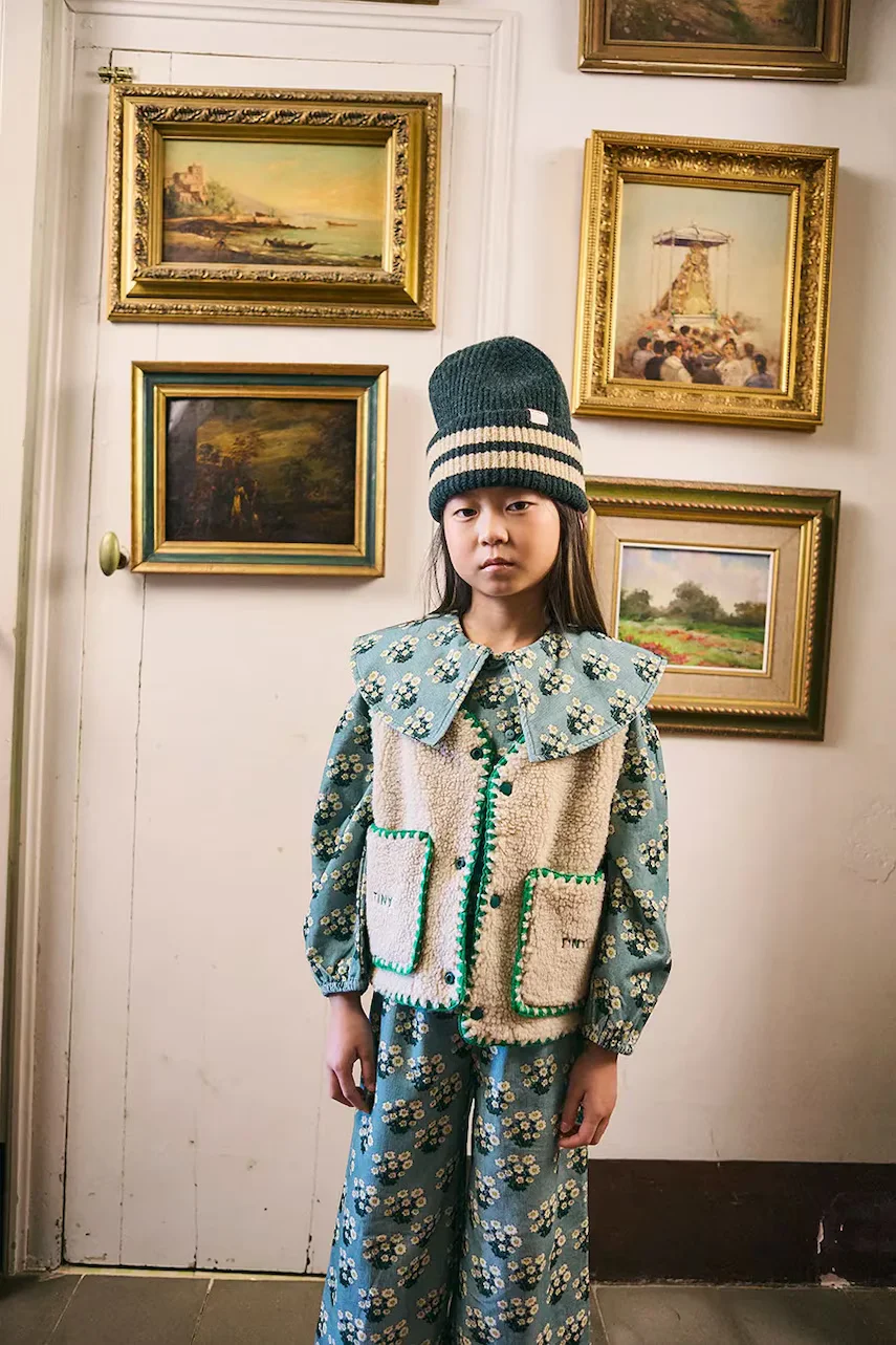 Tinycottons Детски елек SHERPA VEST