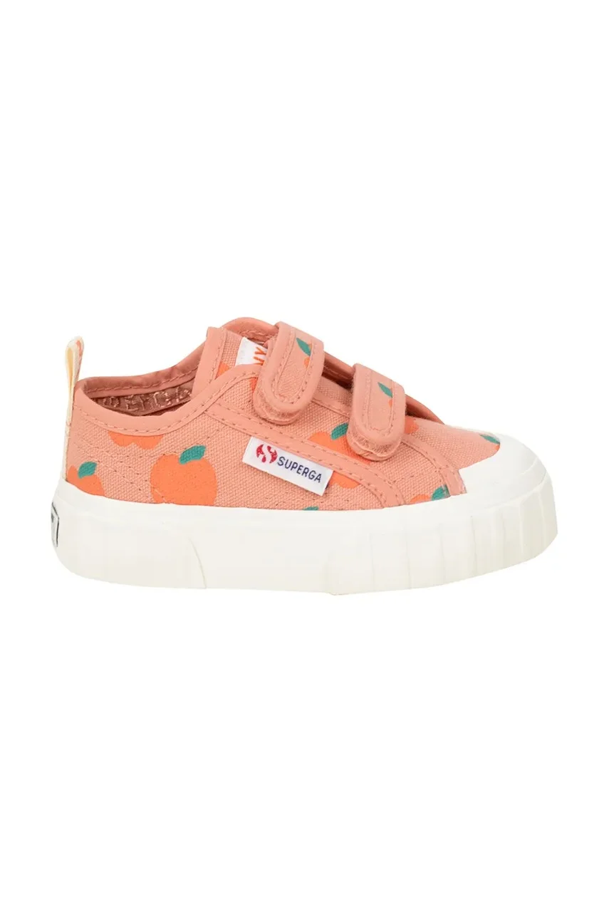 Tinycottons Детски ниски кецове APPLES SNEAKERS X SUPERGA