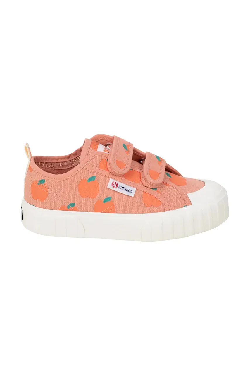 Tinycottons Детски ниски кецове APPLES SNEAKERS X SUPERGA