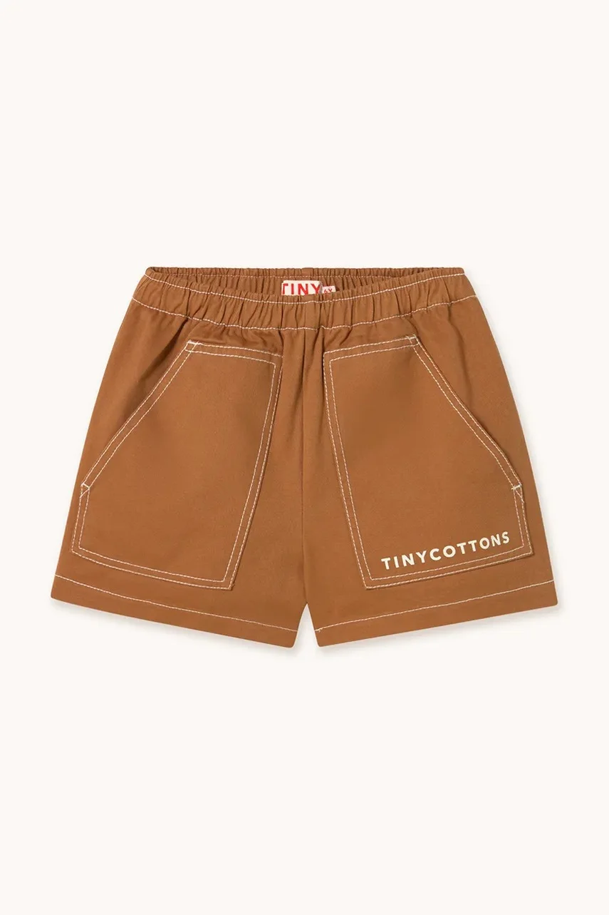 Tinycottons Детски памучен къс панталон SOLID SHORT