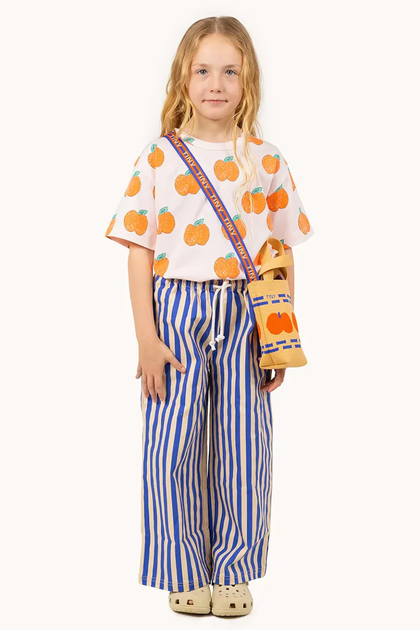 Tinycottons Детски памучен панталон STRIPES WOVEN PANT