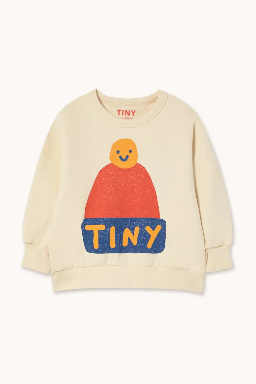 Tinycottons Детски памучен суичър BEANIE GRAPHIC SWEATSHIRT