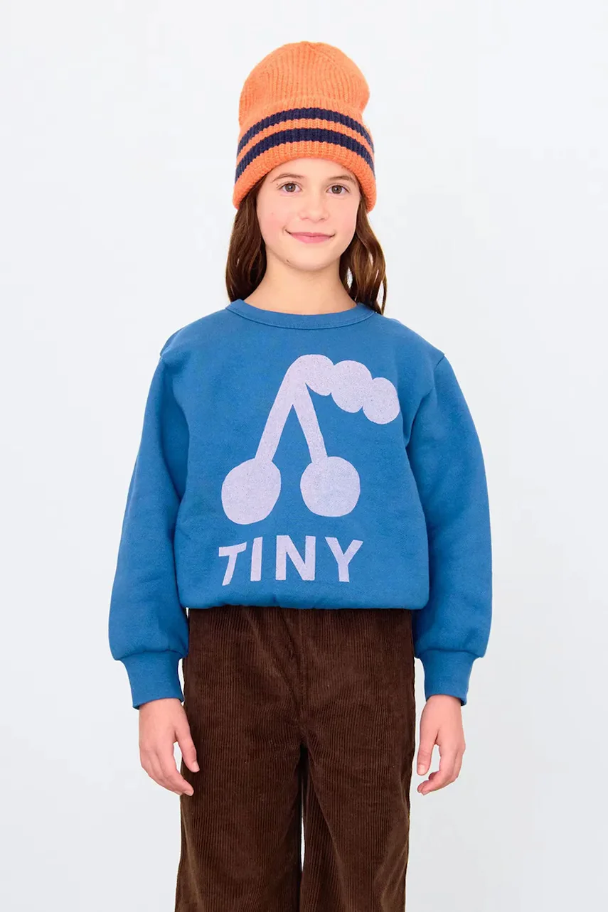 Tinycottons Детски памучен суичър CHERRY GRAPHIC SWEATSHIRT