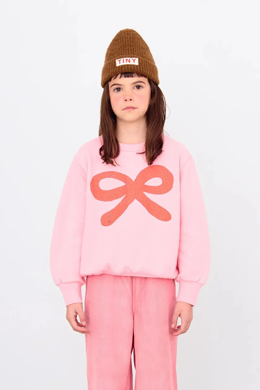 Tinycottons Детски памучен суичър WORM GRAPHIC SWEATSHIRT