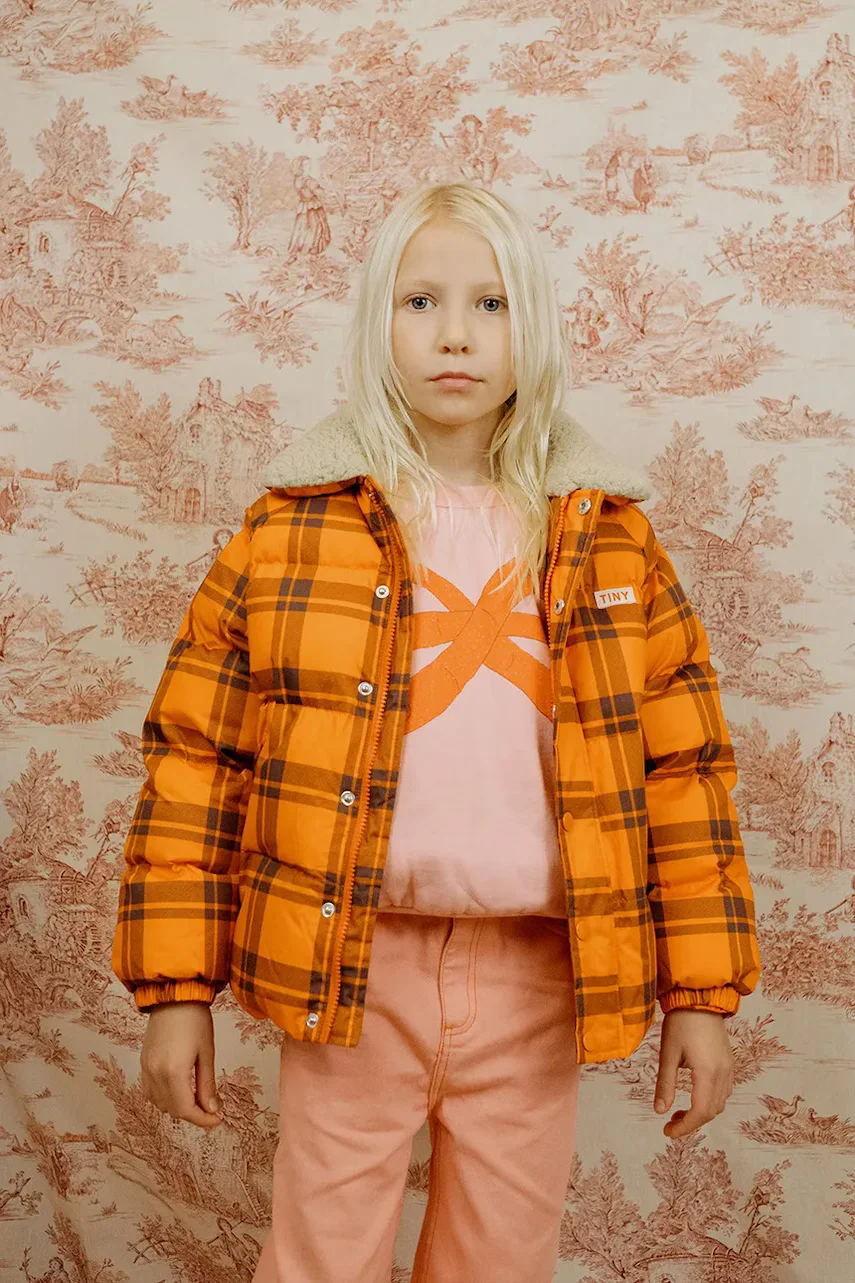 Tinycottons Детско яке CHECK PADDED JACKET