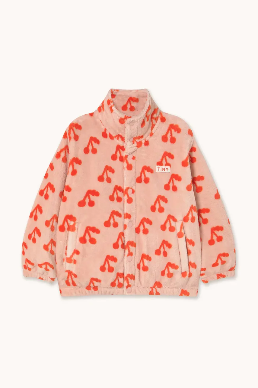 Tinycottons Детско яке CHERRIES POLAR JACKET