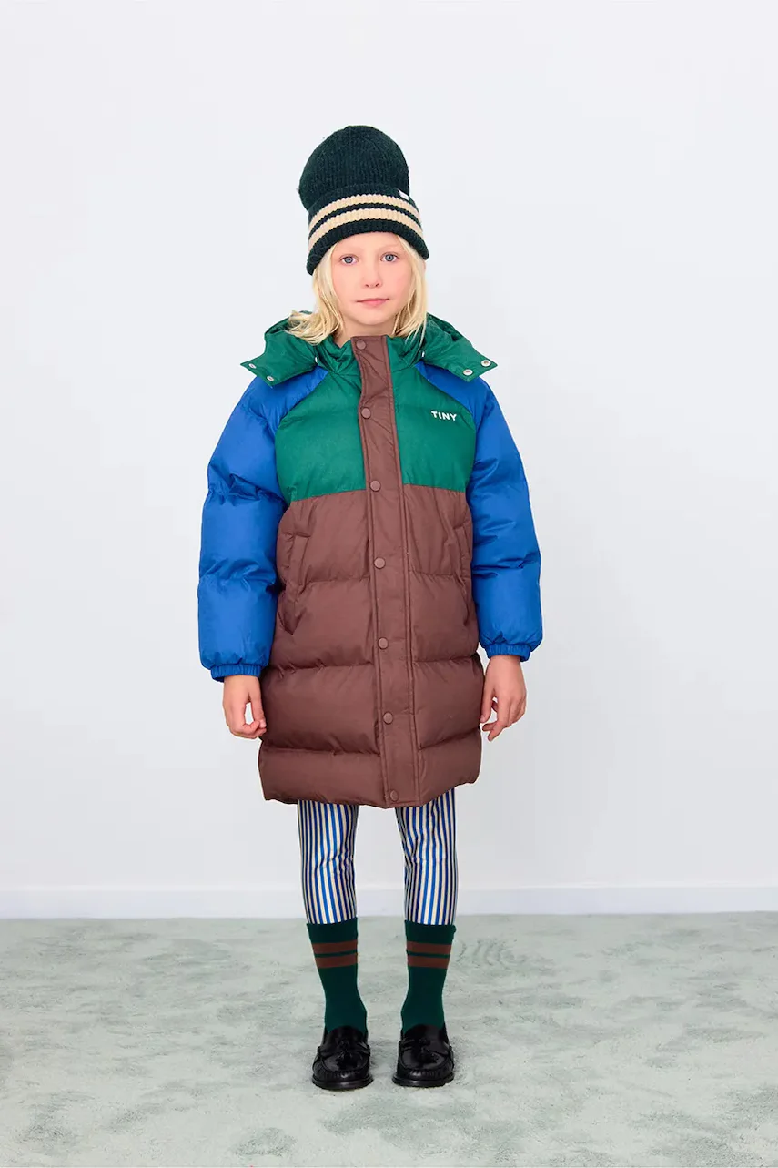 Tinycottons Детско яке COLOR BLOCK PADDED JACKET