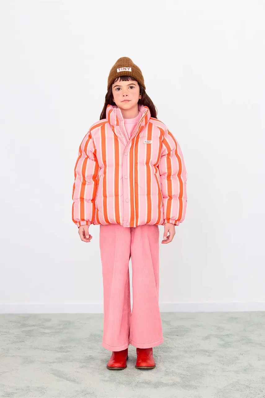 Tinycottons Детско яке RETRO STRIPES SHORT PADDED JACKET