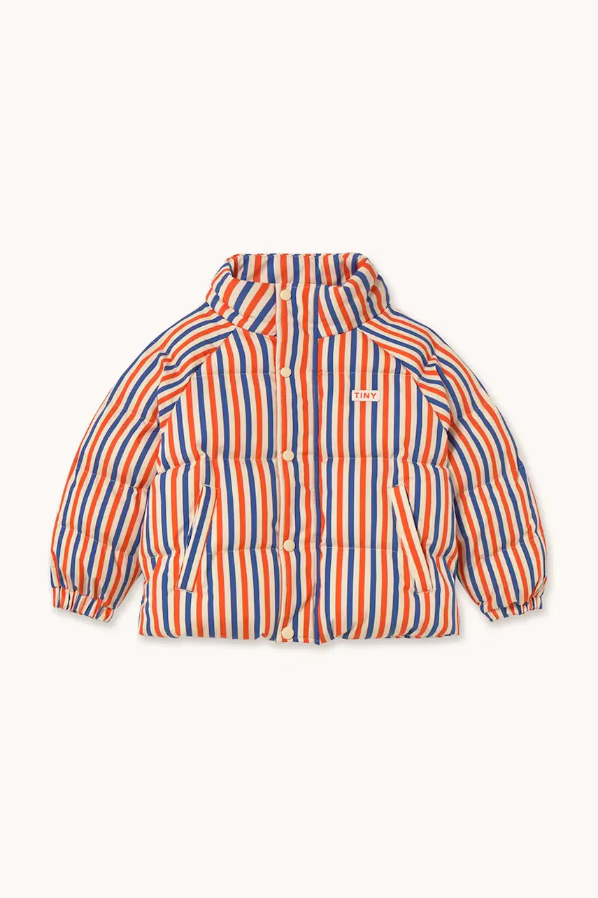Tinycottons Детско яке STRIPES SHORT PADDED JACKET