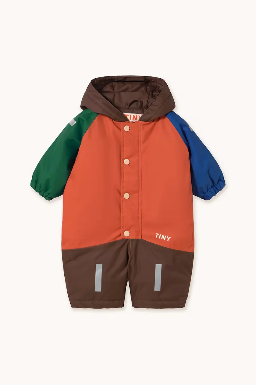 Tinycottons Гащеризон COLOR BLOCK SNOW ONE-PIECE