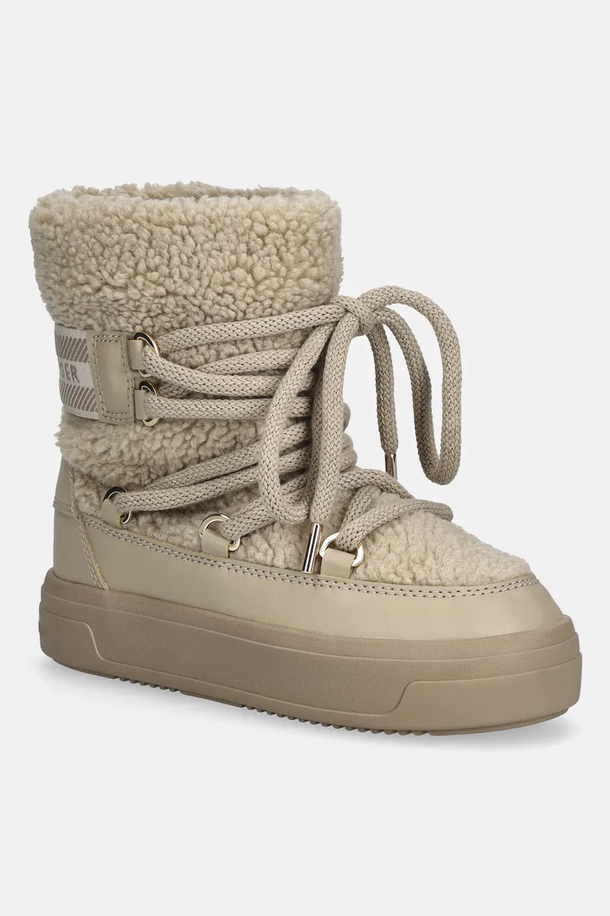 Tommy Hilfiger Апрески FAUX SHEARLING SNOWBOOT