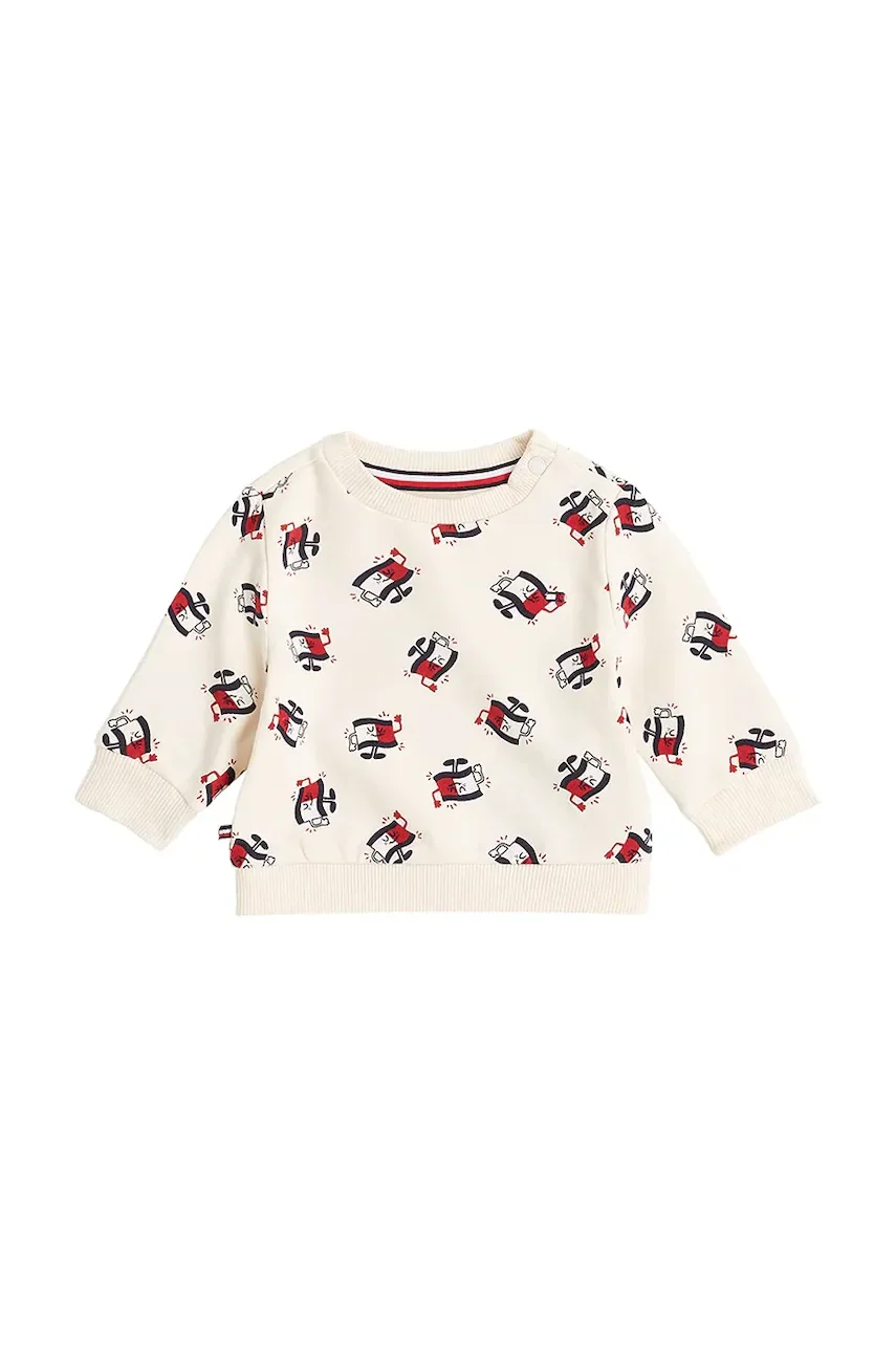 Tommy Hilfiger Бебешки памучен суичър