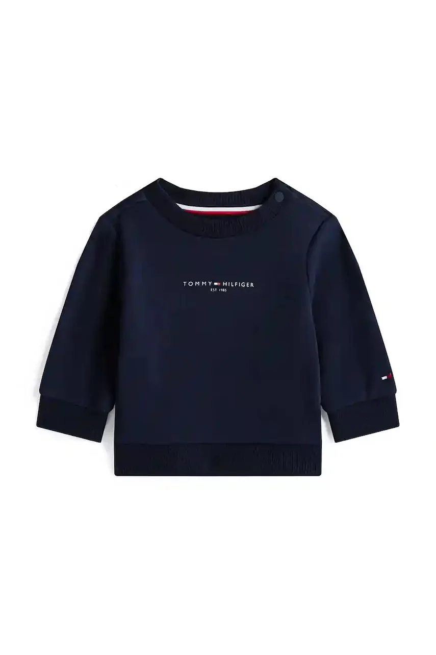 Tommy Hilfiger Бебешки суитшърт с коприна