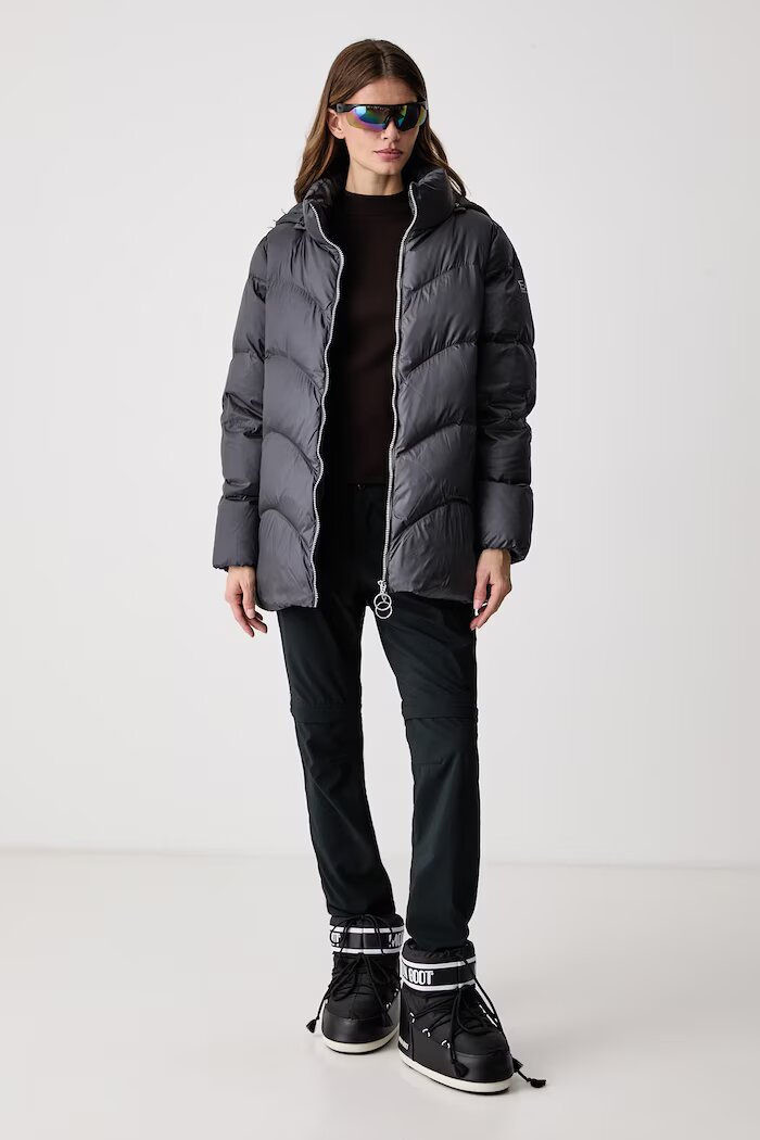 Tommy Hilfiger блуза с дълги ръкави дамска от памук кафява WW0WW47307