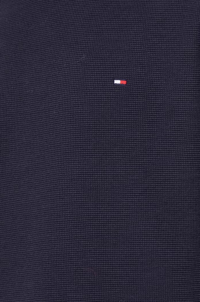 Tommy Hilfiger блуза с дълги ръкави мъжка с памук тъмносиня MW0MW34251