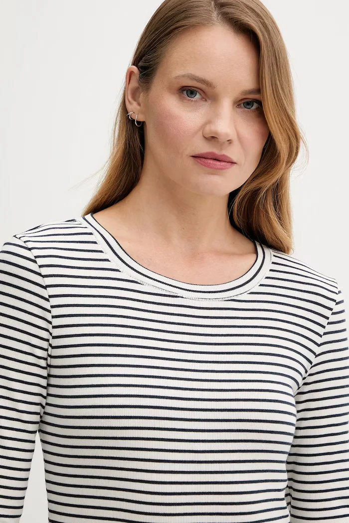 Tommy Hilfiger Блуза с дълги ръкави в тъмносиньо UW0UW06090