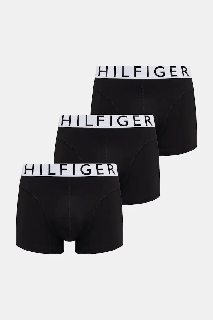 Tommy Hilfiger Боксерки (3 броя) мъжки в сиво UM0UM03467