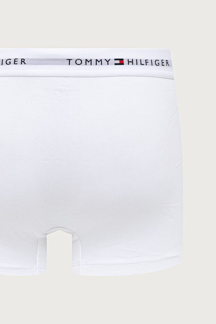 Tommy Hilfiger боксерки мъжки от памук с еластан 3 броя бели UM0UM03889