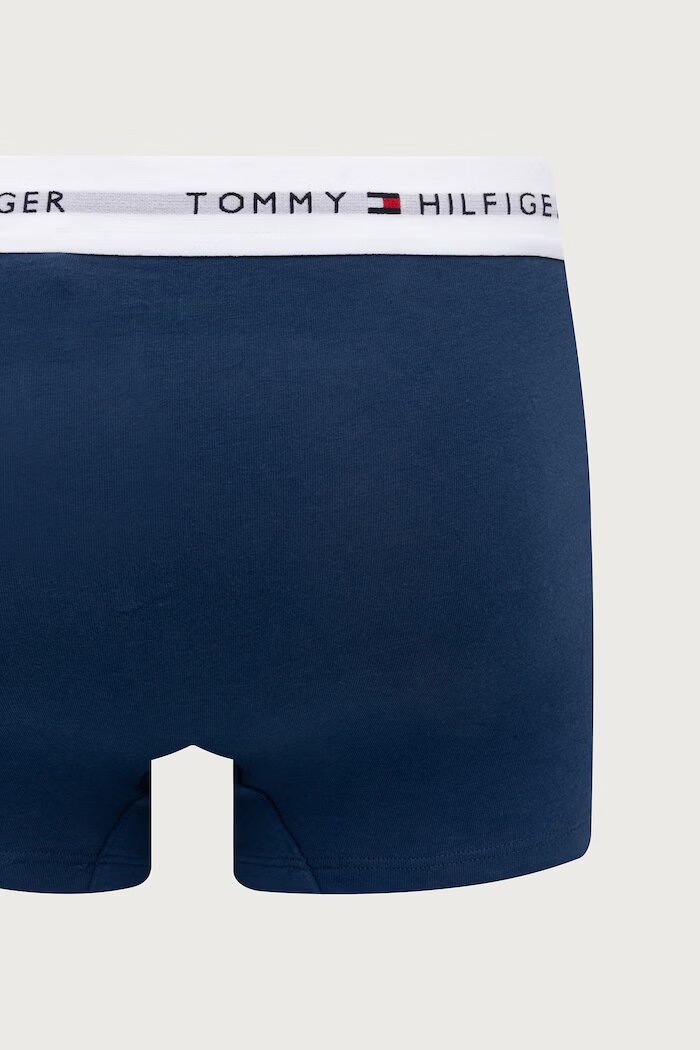 Tommy Hilfiger боксерки мъжки от памук с еластан 3 броя тъмносини UM0UM03889