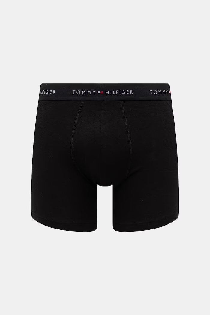 Tommy Hilfiger боксерки мъжки от памук с еластан 5 броя черни UM0UM03751