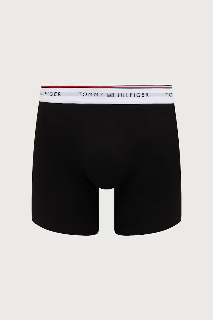 Tommy Hilfiger боксерки мъжки с памук 3 броя черни UM0UM03978