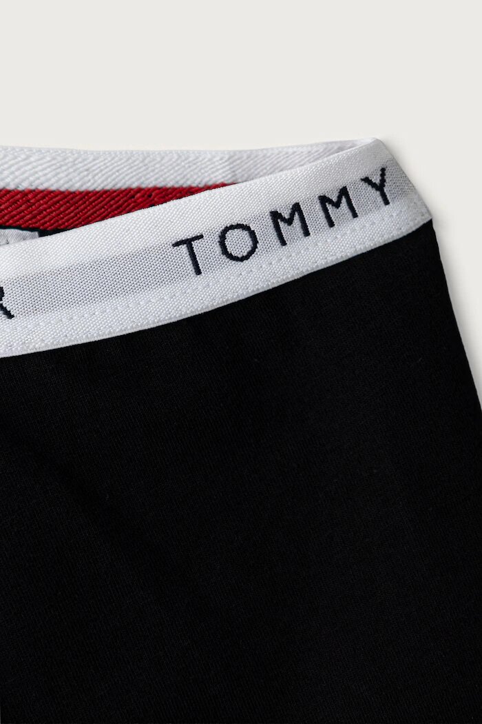 Tommy Hilfiger боксерки за деца от памук с еластан 3 броя черни UB0UB00606
