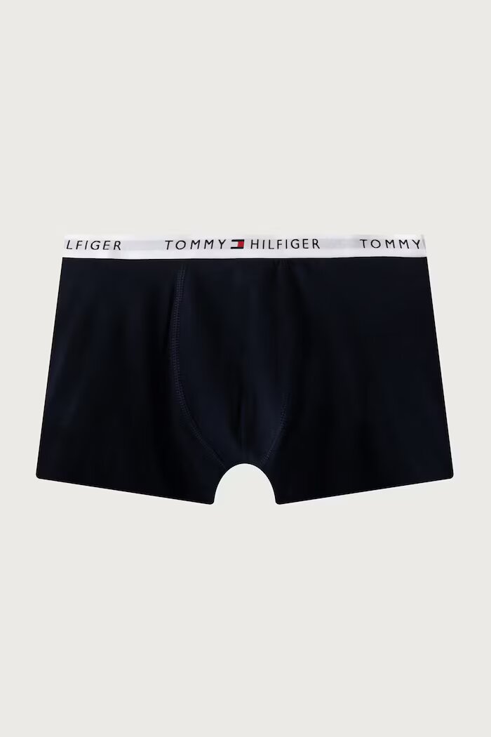 Tommy Hilfiger боксерки за деца от памук с еластан 3 броя сиви UB0UB00606