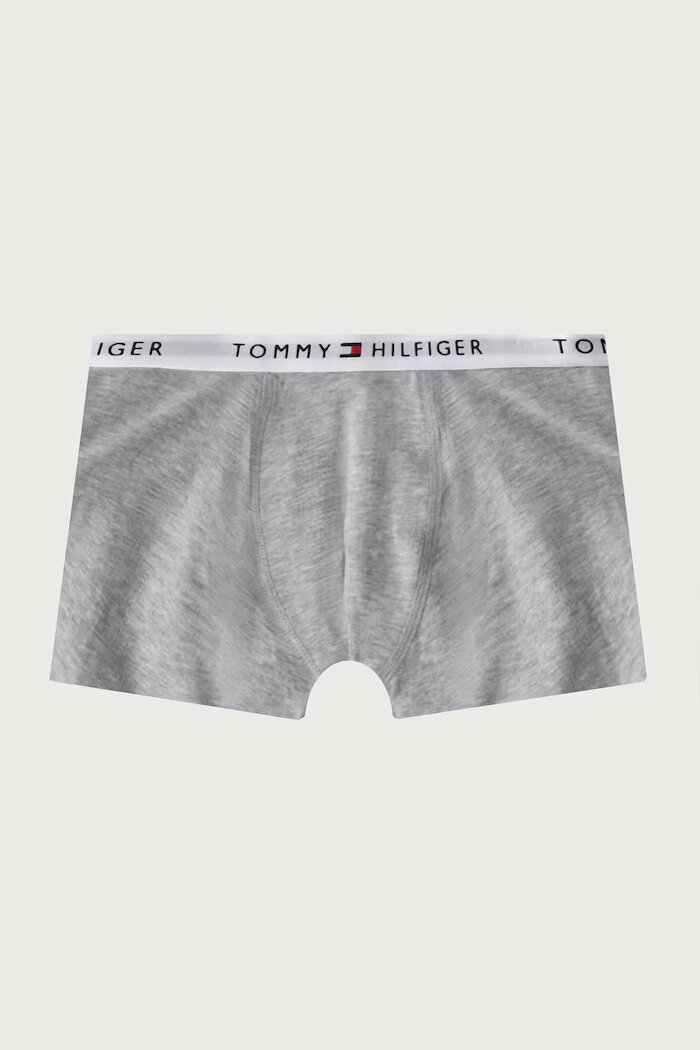 Tommy Hilfiger боксерки за деца от памук с еластан 3 броя сиви UB0UB00606