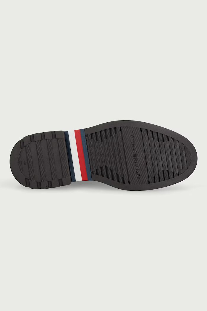 Tommy Hilfiger боти челси мъжки от велур CORPORATE CASUAL SUEDE CHELSEA кафяви FM0FM05952