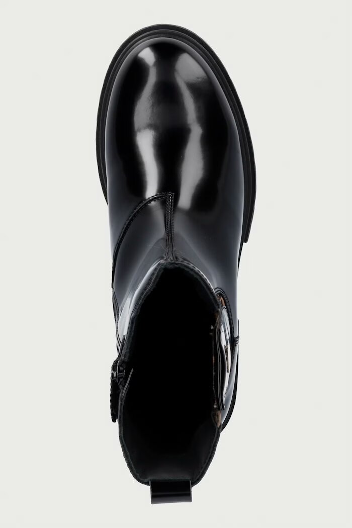 Tommy Hilfiger боти челси за деца черни T4A5-35175