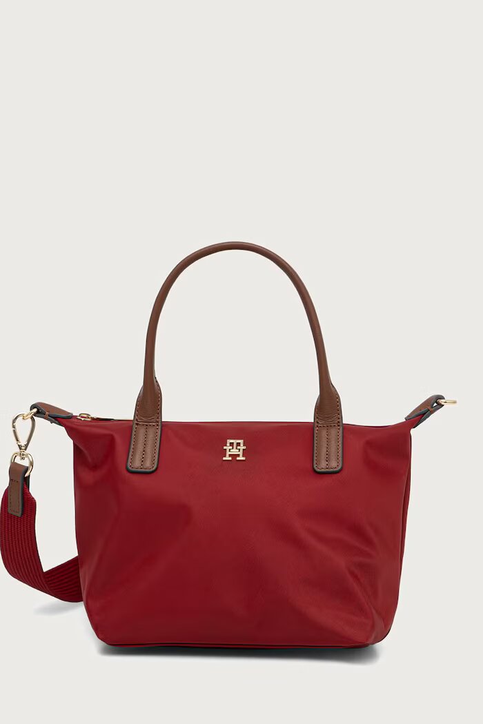 Tommy Hilfiger чанта crossbody дамска бордо AW0AW17709