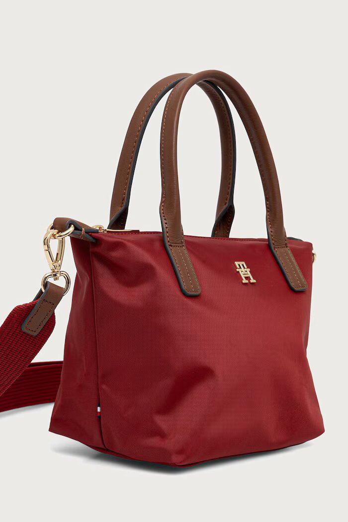 Tommy Hilfiger чанта crossbody дамска бордо AW0AW17709