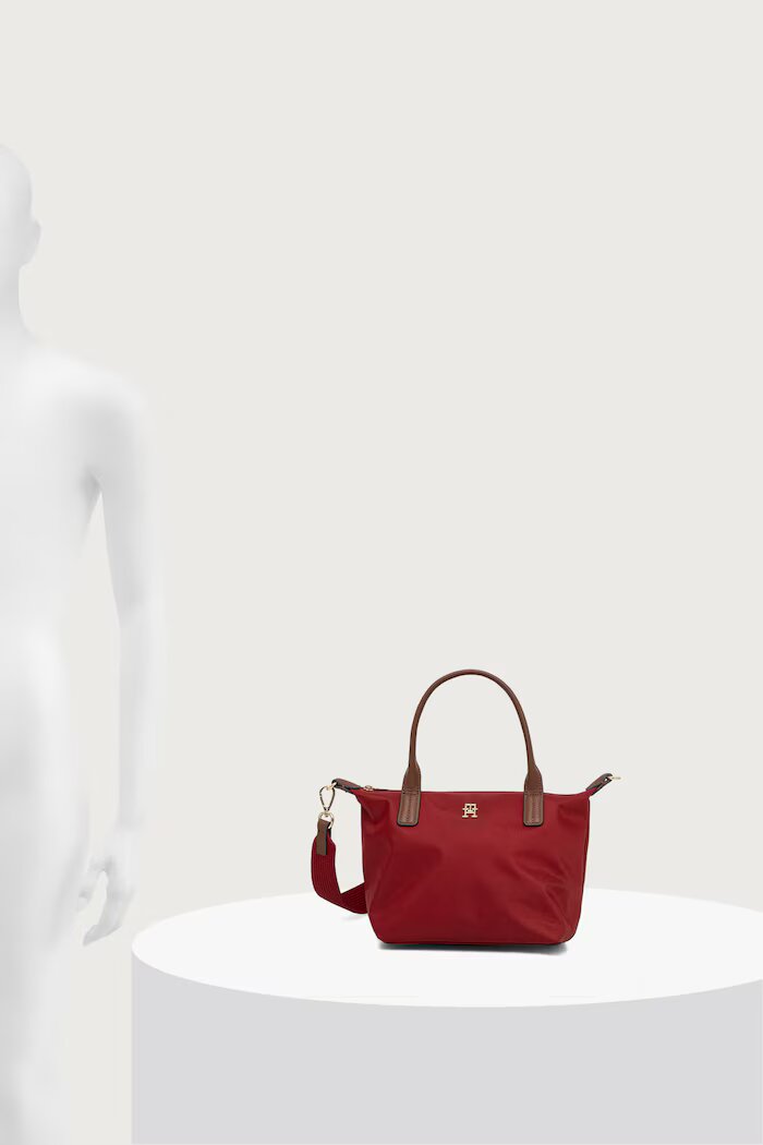 Tommy Hilfiger чанта crossbody дамска бордо AW0AW17709