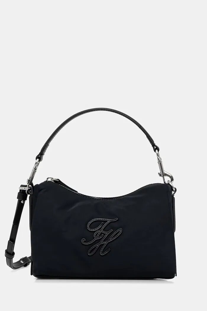 Tommy Hilfiger чанта crossbody дамска черна AW0AW18623