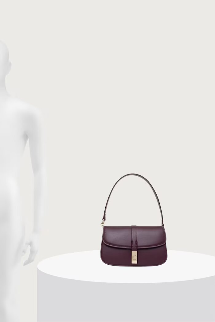 Tommy Hilfiger чанта crossbody дамска от имитация на кожа бордо AW0AW19321