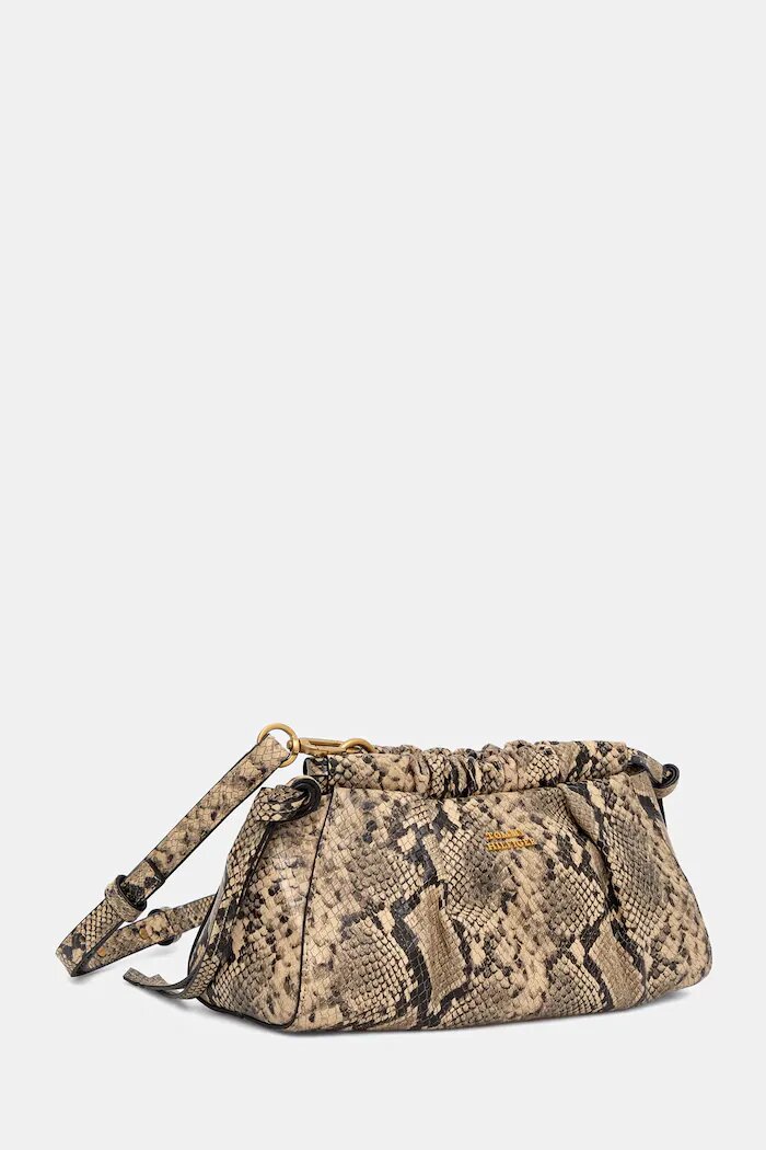 Tommy Hilfiger чанта crossbody дамска от кожа кафява AW0AW19286