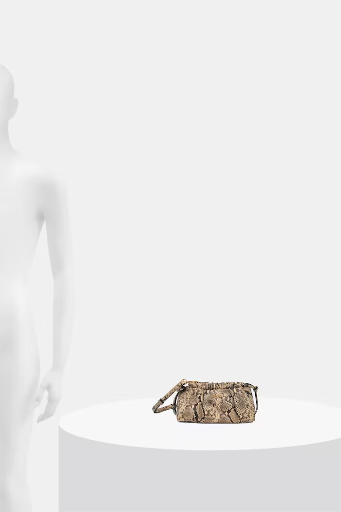 Tommy Hilfiger чанта crossbody дамска от кожа кафява AW0AW19286