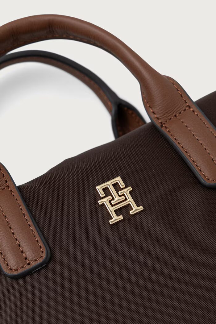 Tommy Hilfiger чанта tote дамска кафява AW0AW18368