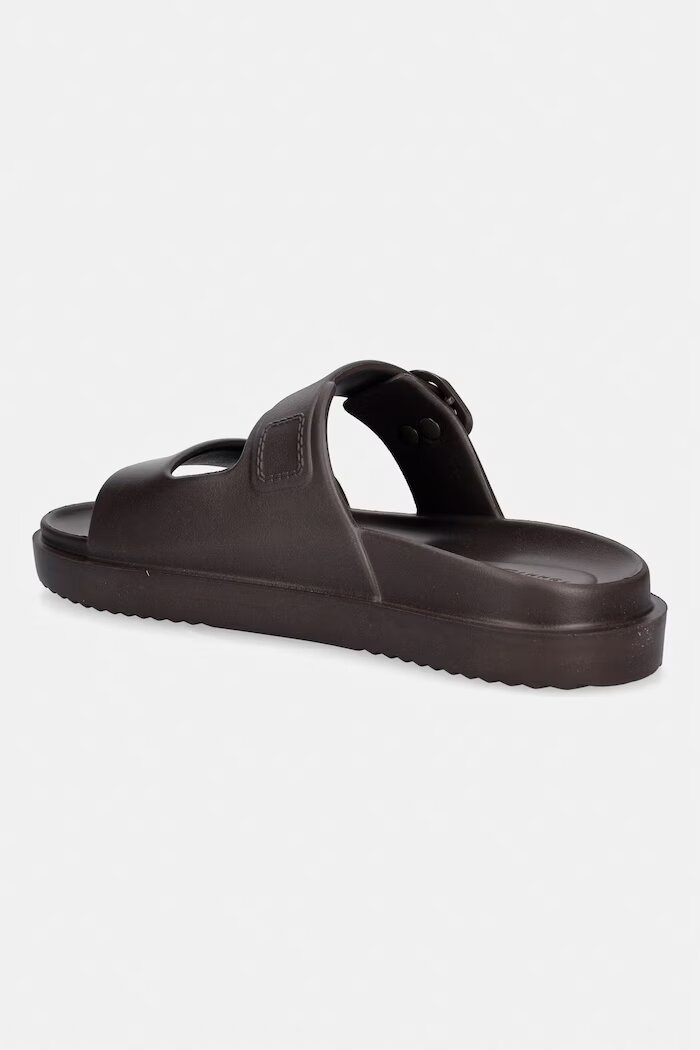 Tommy Hilfiger чехли обувки с открити пръсти дамски TH MOLDED SUMMER SANDAL кафяви FW0FW09425