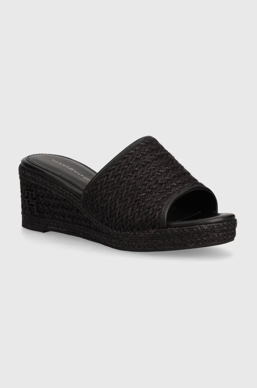 Tommy Hilfiger Чехли TH ROPE WEDGE SANDAL