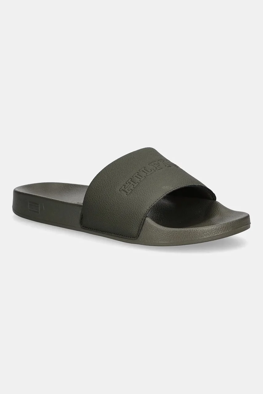 Tommy Hilfiger Чехли TUMBLE HILFIGER POOL SLIDE