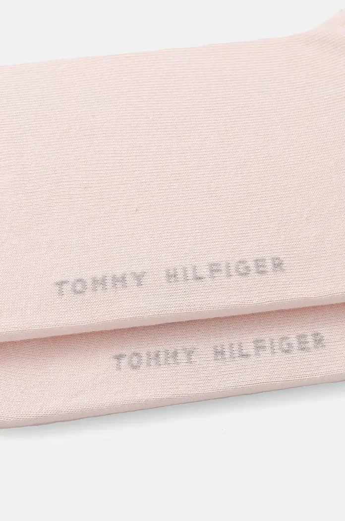 Tommy Hilfiger чорапи дамски 2 броя розови 343024001