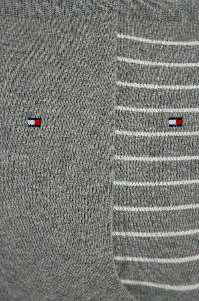 Tommy Hilfiger чорапи дамски 2 броя сиви 100001494