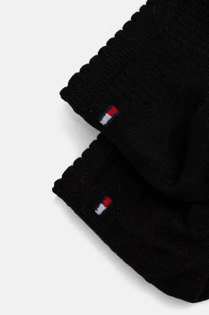 Tommy Hilfiger чорапи дамски с лиосел черни 701228932