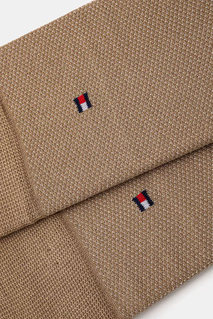 Tommy Hilfiger чорапи дамски с памук бежови 701229684
