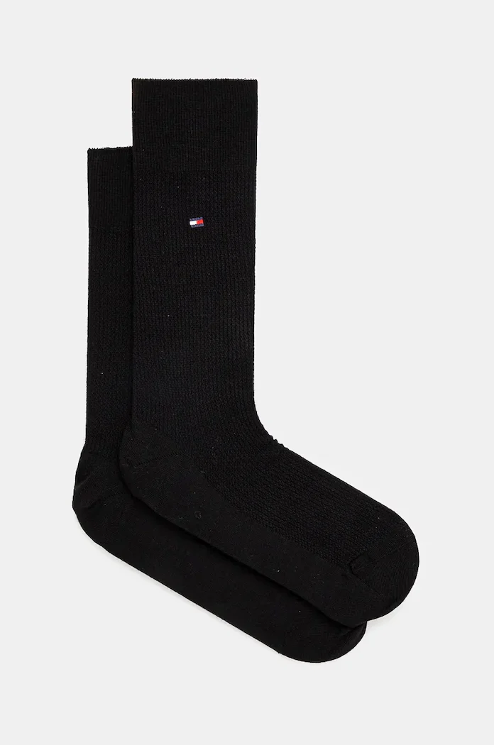 Tommy Hilfiger чорапи мъжки черни 701228790