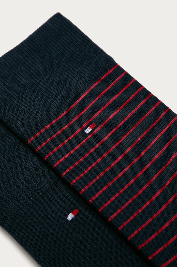 Tommy Hilfiger чорапи мъжки с памук 2 броя многоцветни 100001496