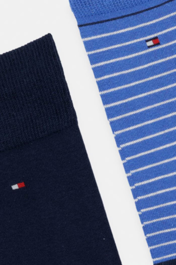 Tommy Hilfiger чорапи мъжки с памук 2 броя сини 100001496