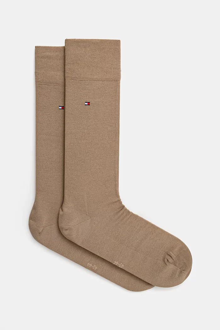 Tommy Hilfiger чорапи мъжки с памук бежови 701229683